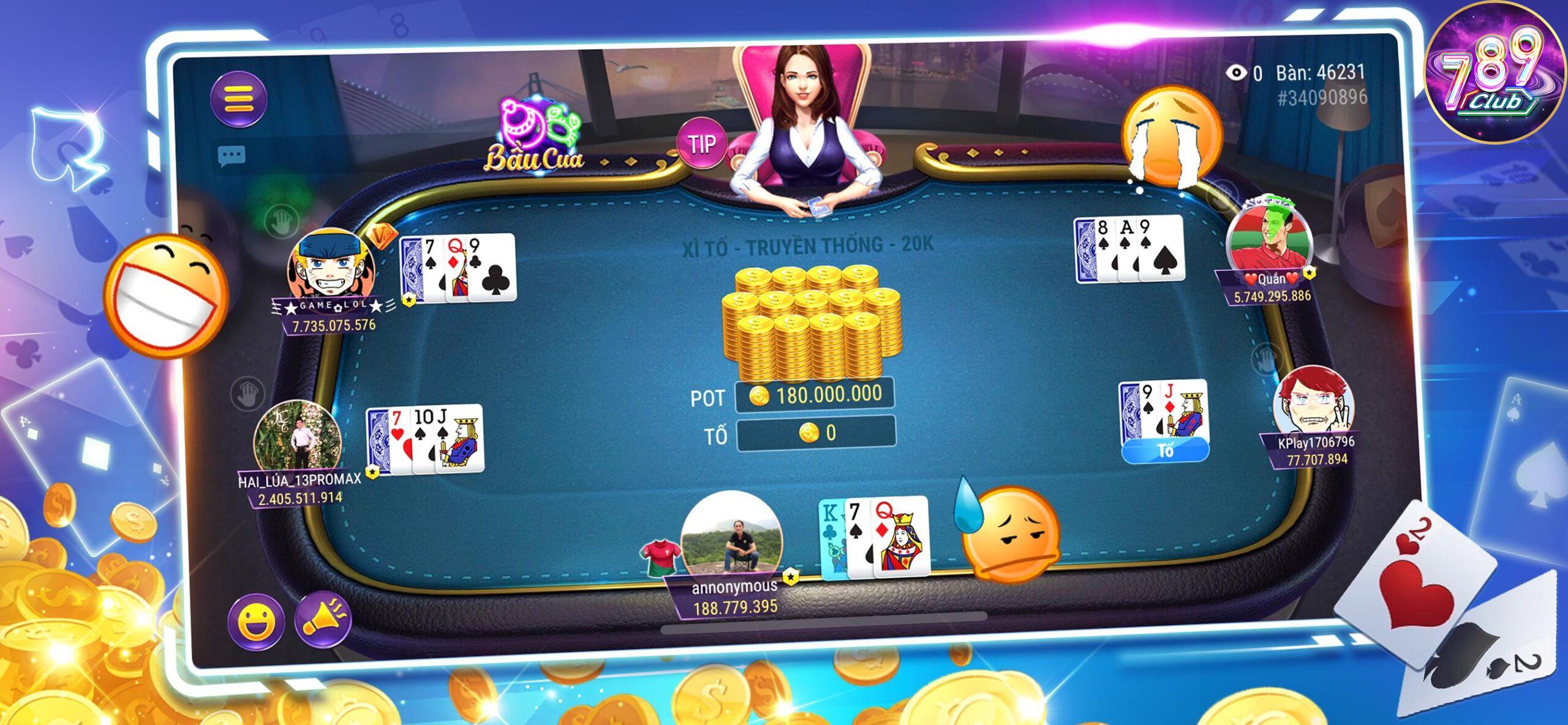 Tại Sao Nên Chơi Xì Tố 789Club?
